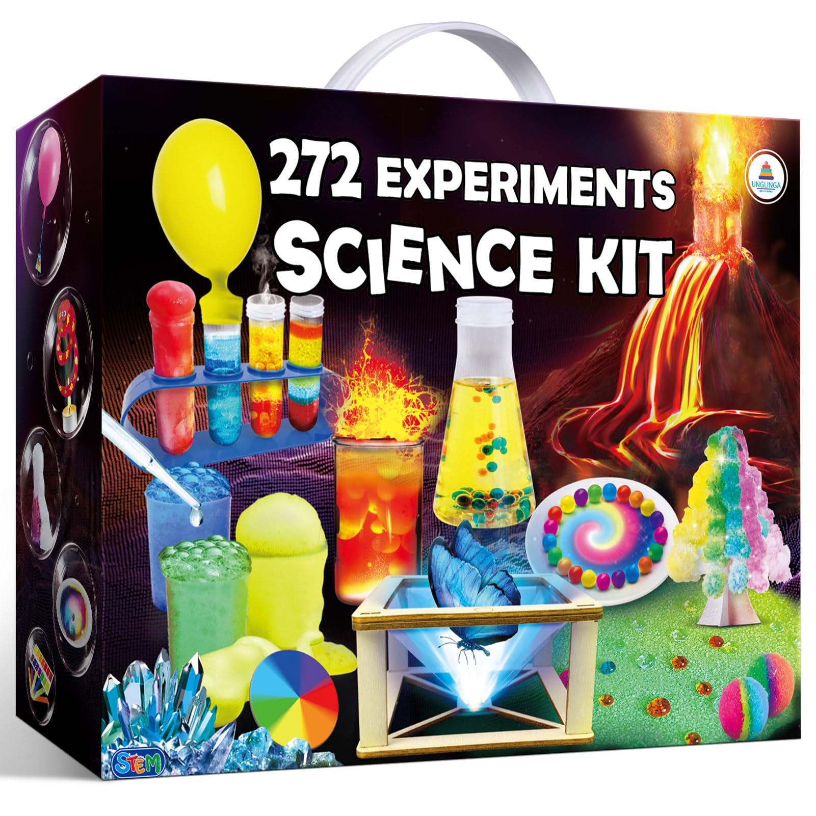 Amazon.com: UNGLINGA 272 Experiments Science Kit for Kids